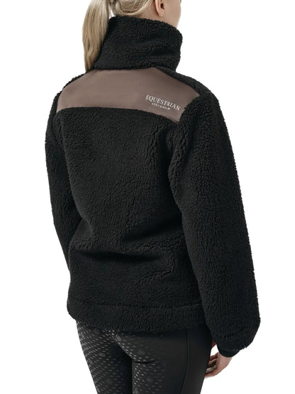 Veste polaire Teddy Black Mocha - Equestrian Stockholm