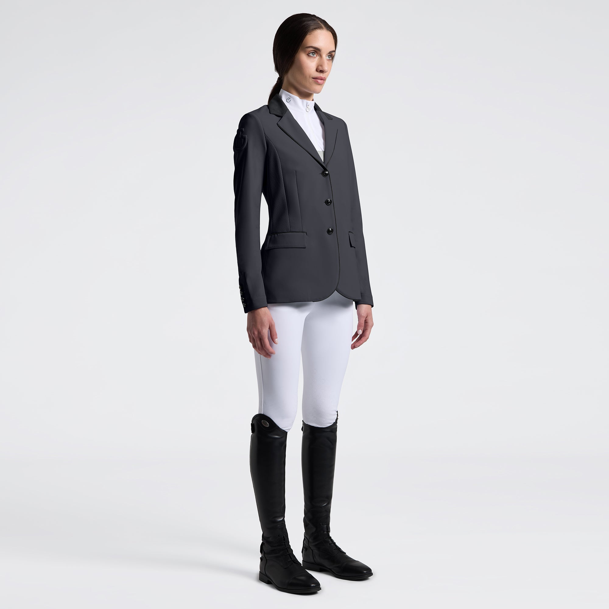 Veste de concours Perforated Gris foncé - CAVALLERIA TOSCANA