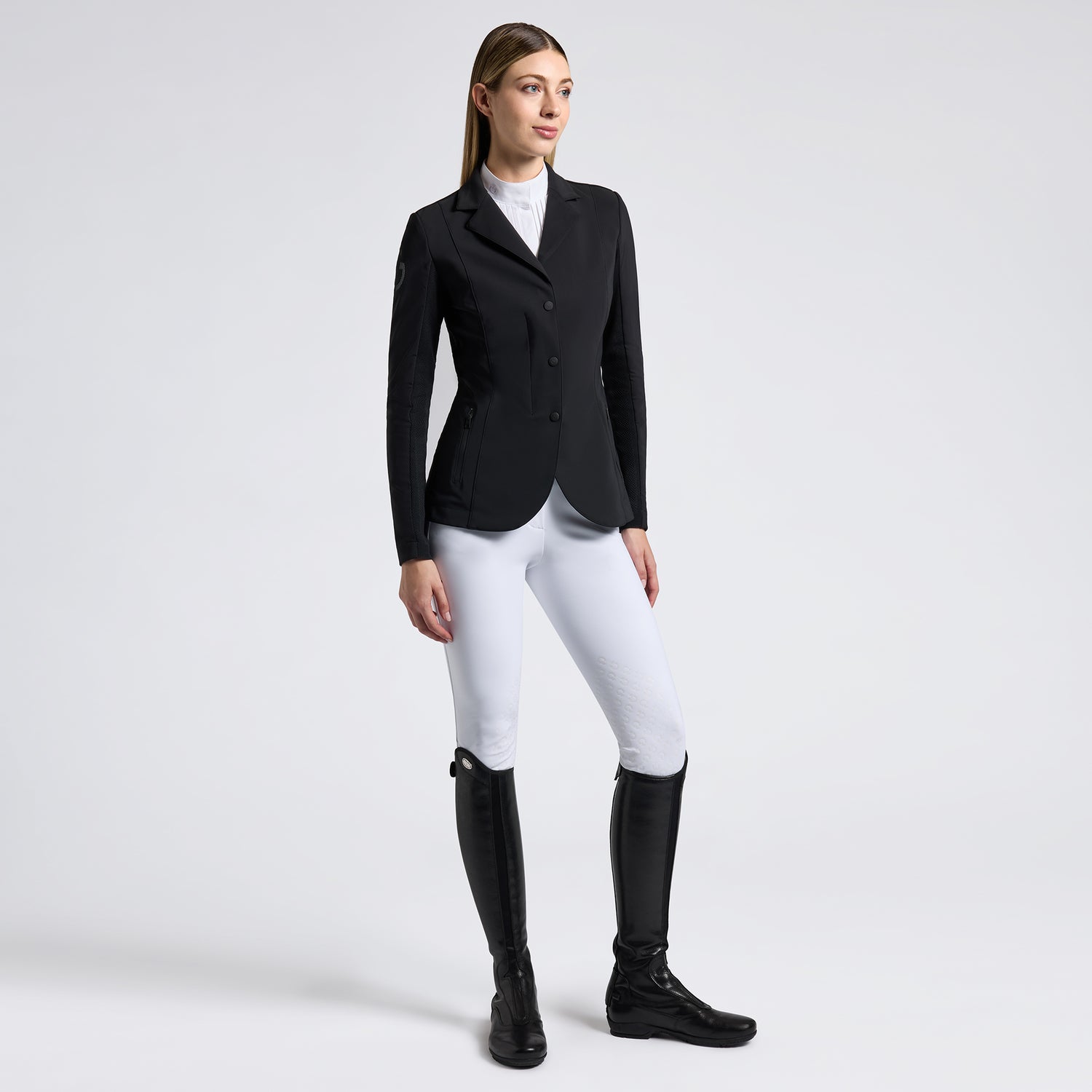 Veste de compétition mesh R-EVO Light Tech noir - CAVALLERIA TOSCANA