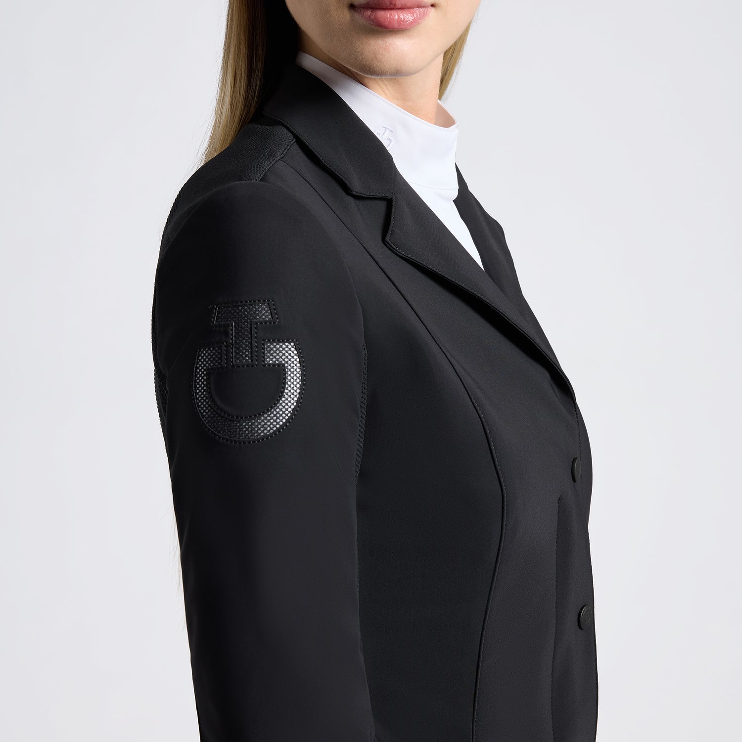 Veste de compétition mesh R-EVO Light Tech noir - CAVALLERIA TOSCANA