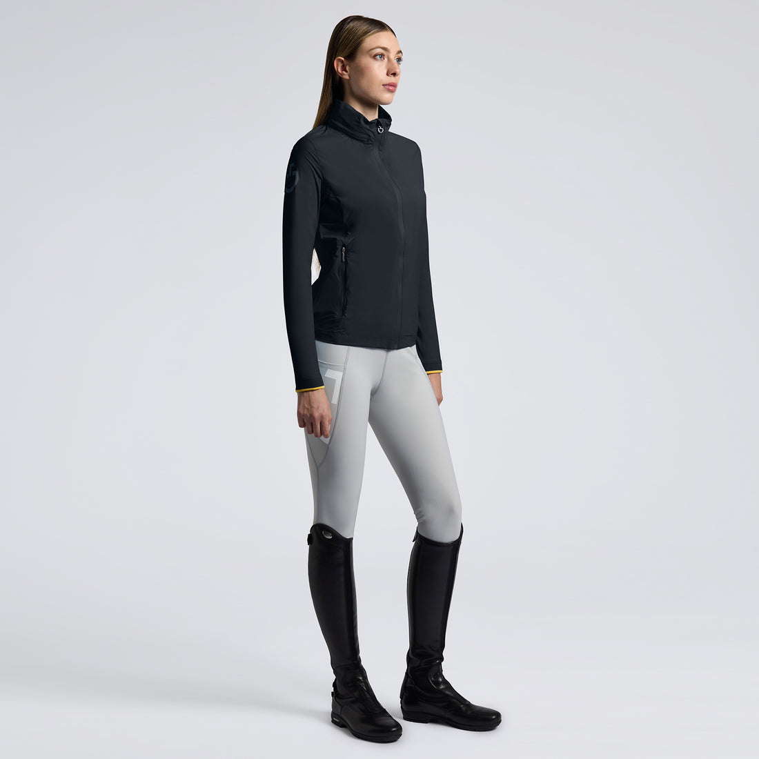 Cavalleria Toscana - Veste à capuche Softshell femme marine - XS / Marine Cavalleria Toscana - Veste à capuche Softshell femme marine - XS / Marine
