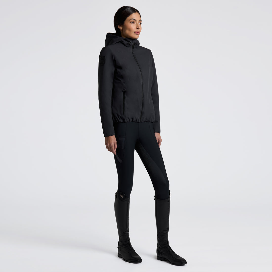 Veste Bomber noir - CAVALLERIA TOSCANA