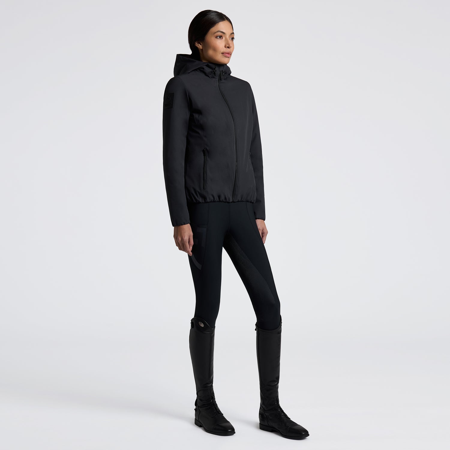 Veste Bomber noir - CAVALLERIA TOSCANA
