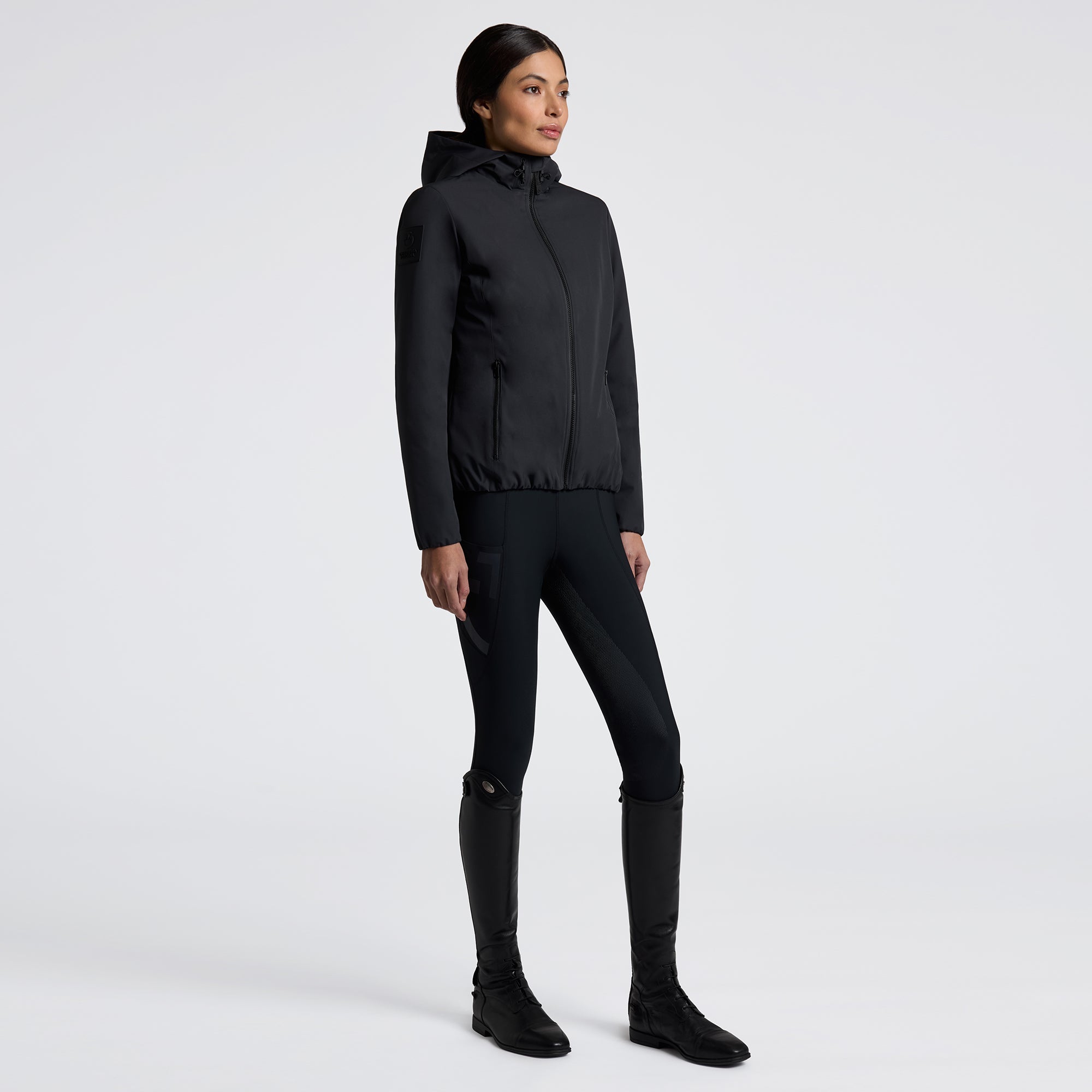 Veste Bomber noir - CAVALLERIA TOSCANA