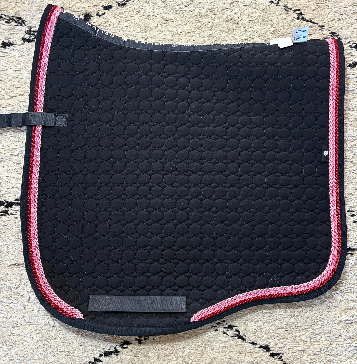 Tapis Eurofit Noir rose - Mattes