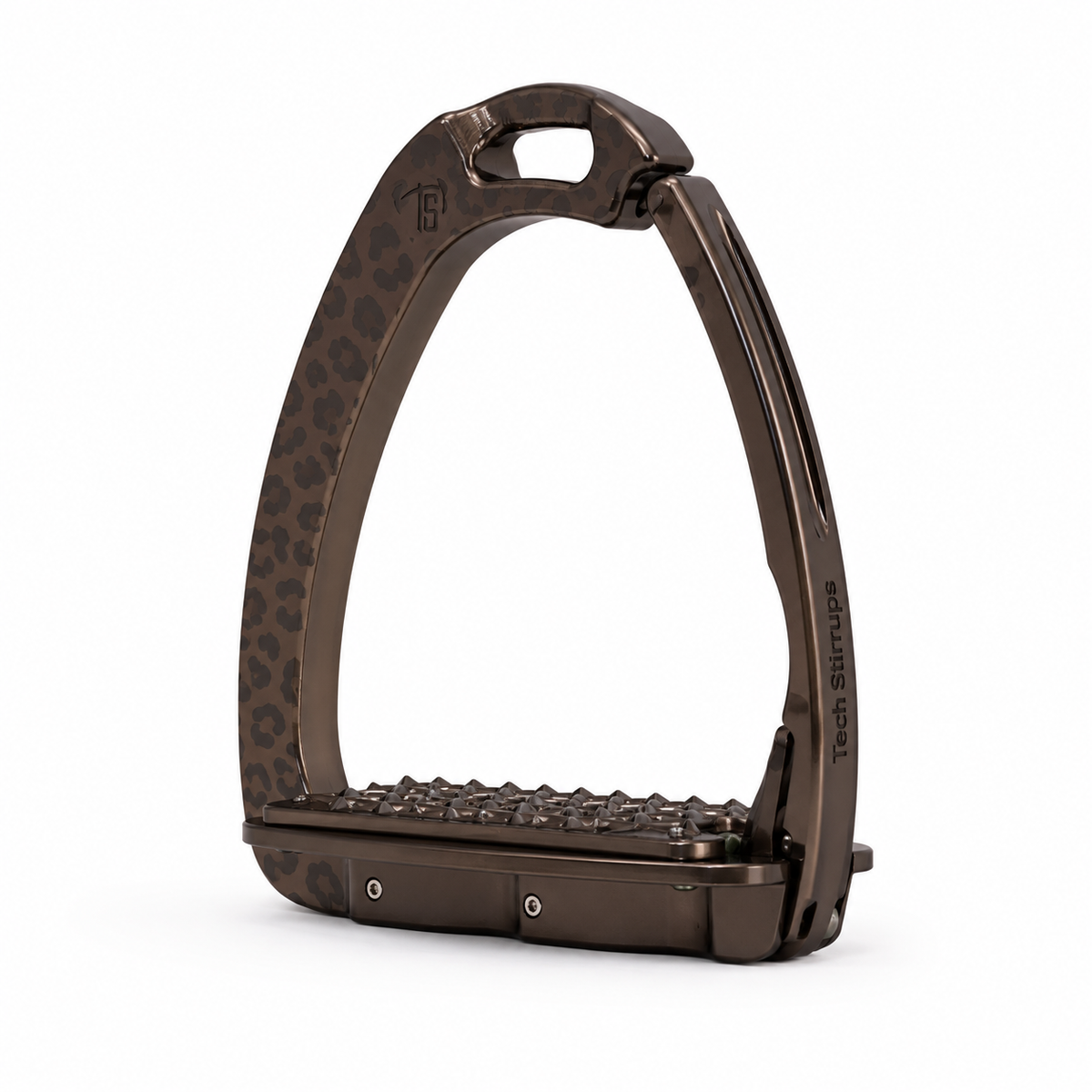 Etriers Untamed Leopard edition limitée Marron - Tech Stirrup