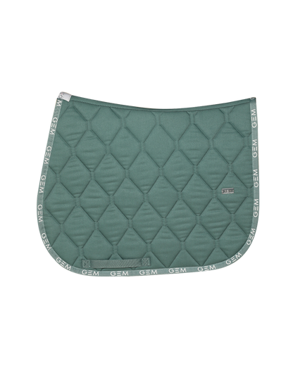 Tapis de selle LOVE Obstacle Bleu pacifique - GEM