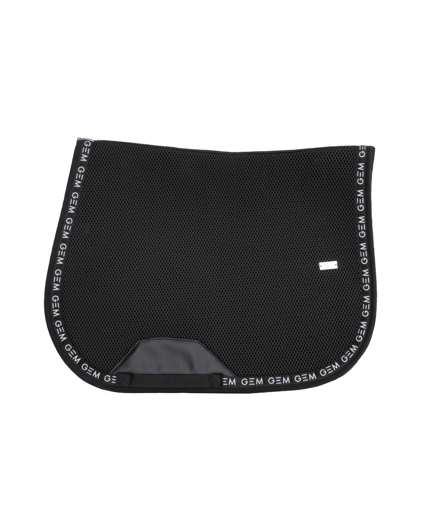 Tapis de selle MESH Noir/Silver DRESSAGE - GEM