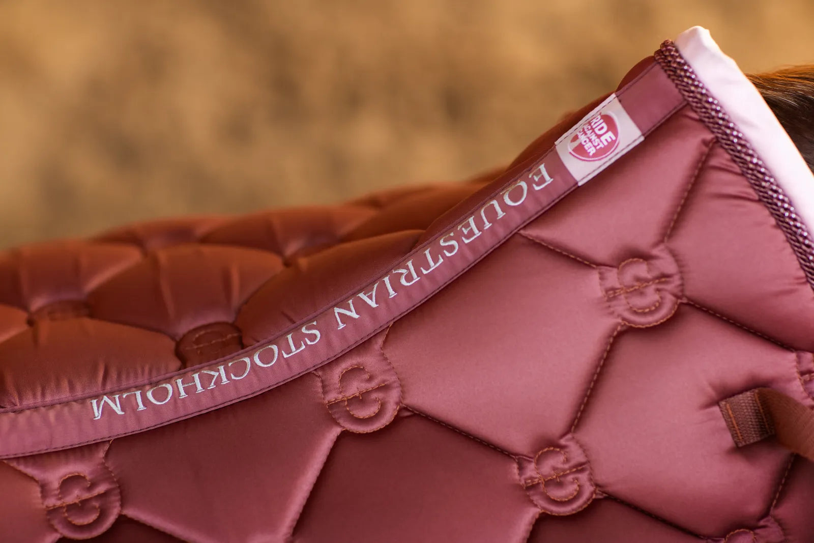 Tapis de selle Amber Rose MIXTE - Equestrian Stockholm