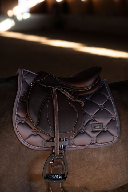 Tapis de selle Dark Violet MIXTE - Equestrian Stockholm