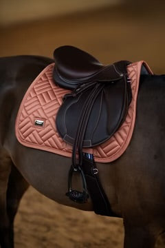 Equestrian Stockholm saddle pad - Monaco Blue