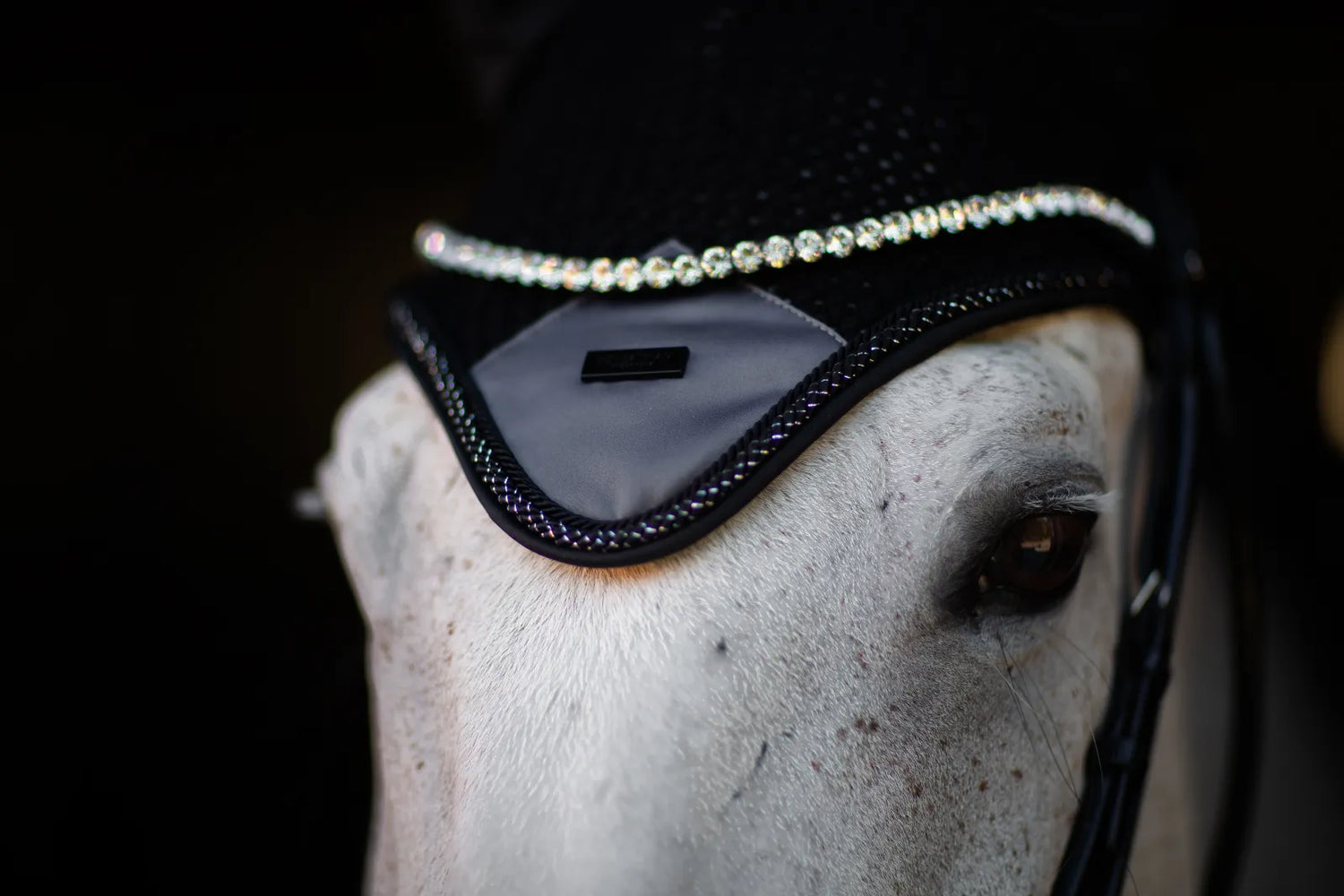 Bonnet anti-mouches Winter Shadow - Equestrian Stockholm