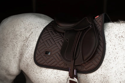 Tapis de selle Modern Mocha MIXTE - Equestrian Stockholm