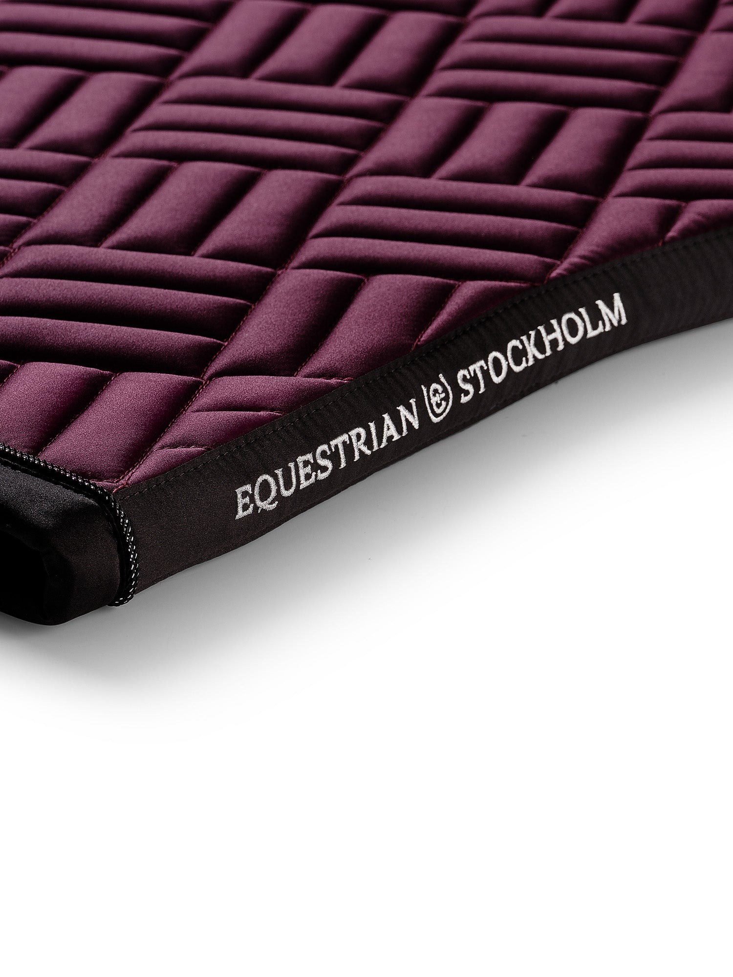 Tapis de selle Modern Purple Night - Equestrian Stockholm