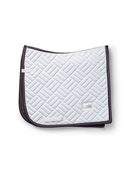 Tapis de selle Modern Blanc Dark Violet DRESSAGE - Equestrian Stockholm