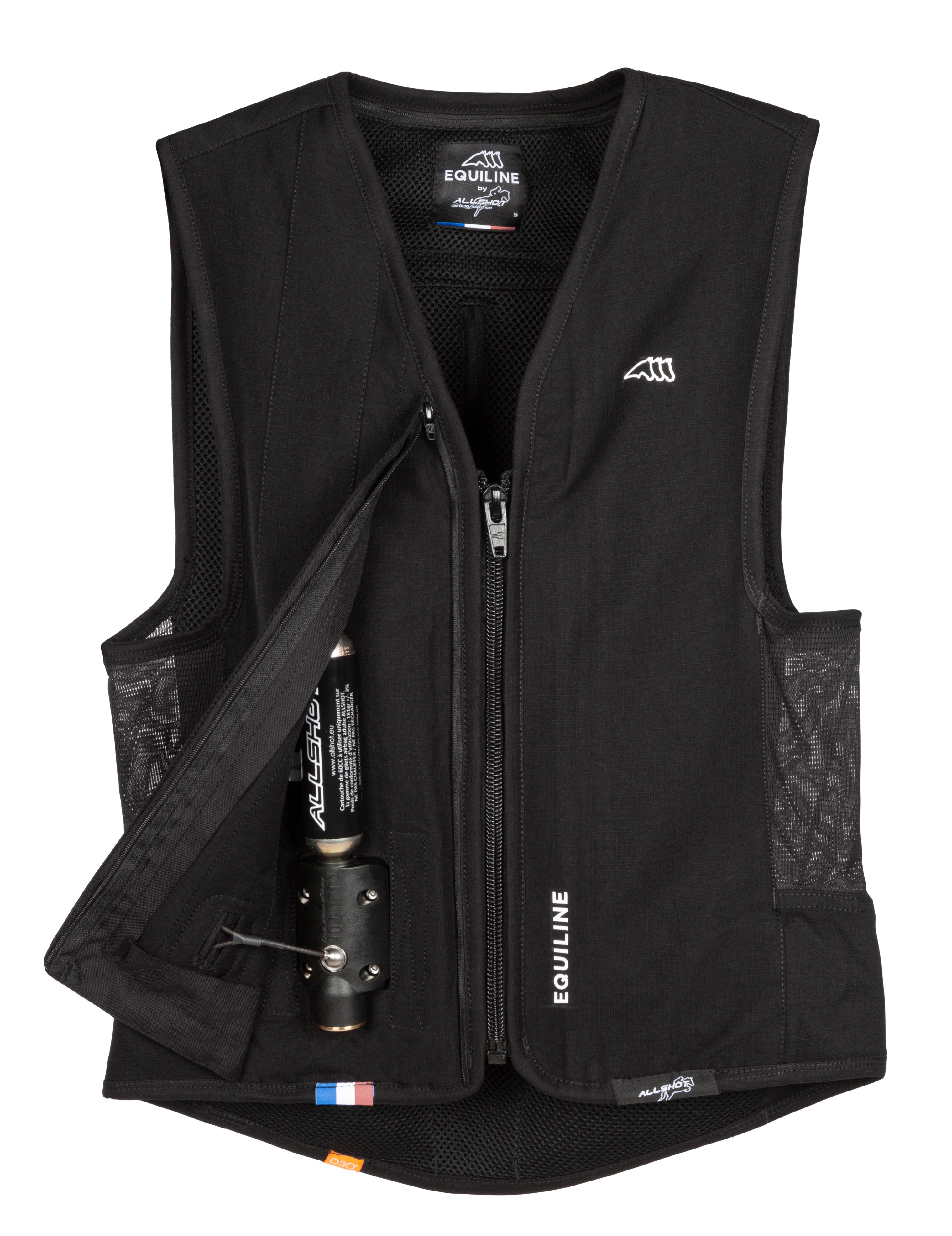 Gilet Airbag Belair avec protecteur dorsal - Equiline