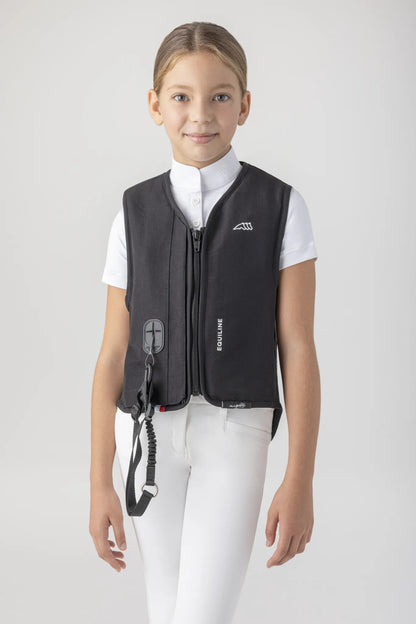 Gilet Airbag Junior avec protecteur dorsal - Equiline