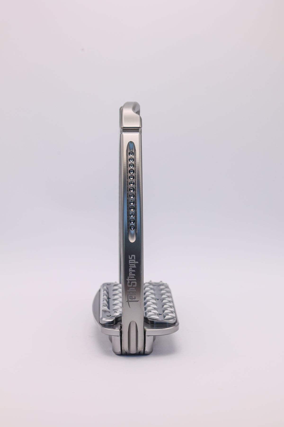 Etriers Untamed Leopard edition limitée Gris clair Swarovski - Tech Stirrup