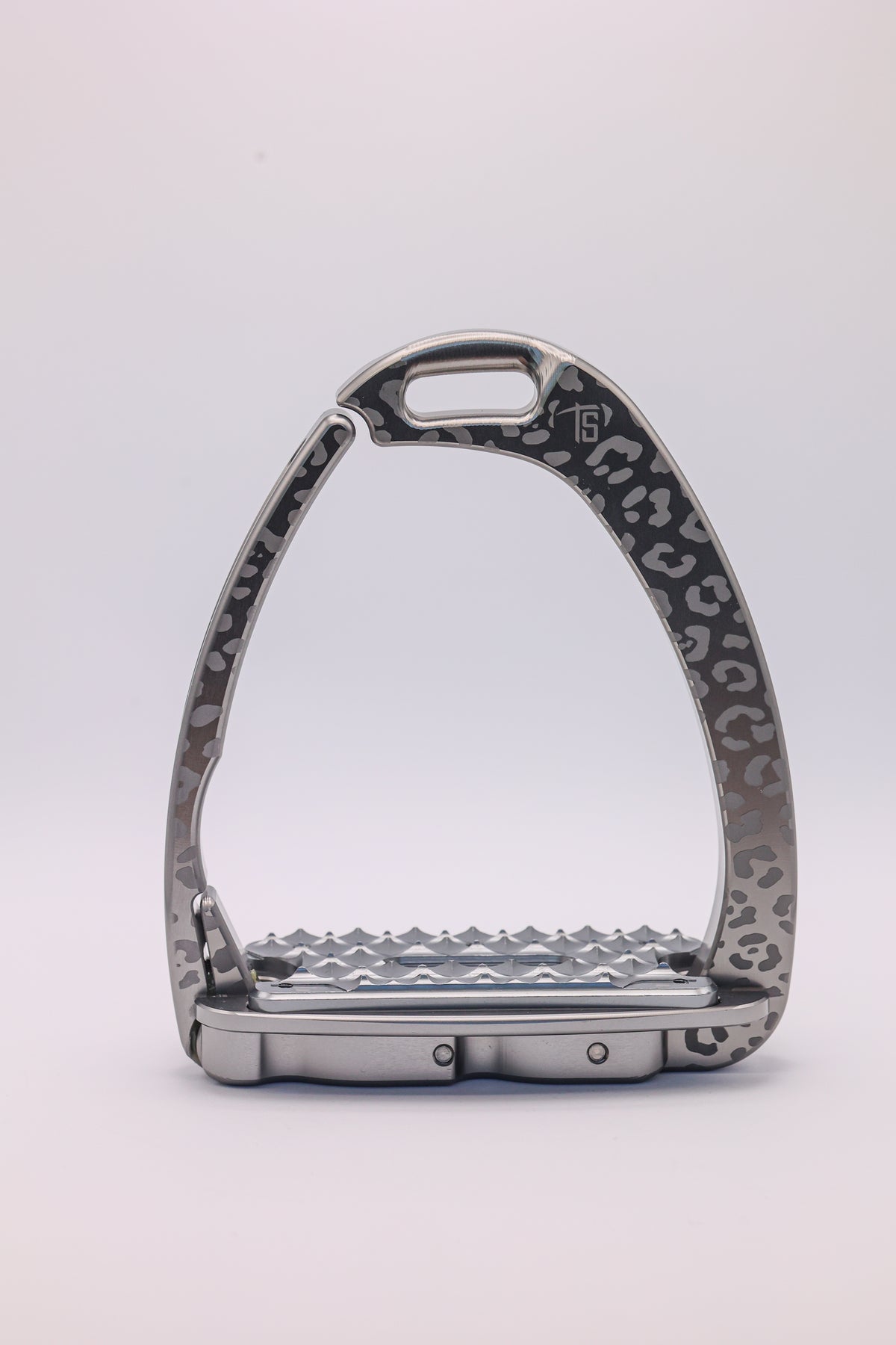 Etriers Untamed Leopard edition limitée Gris clair - Tech Stirrup