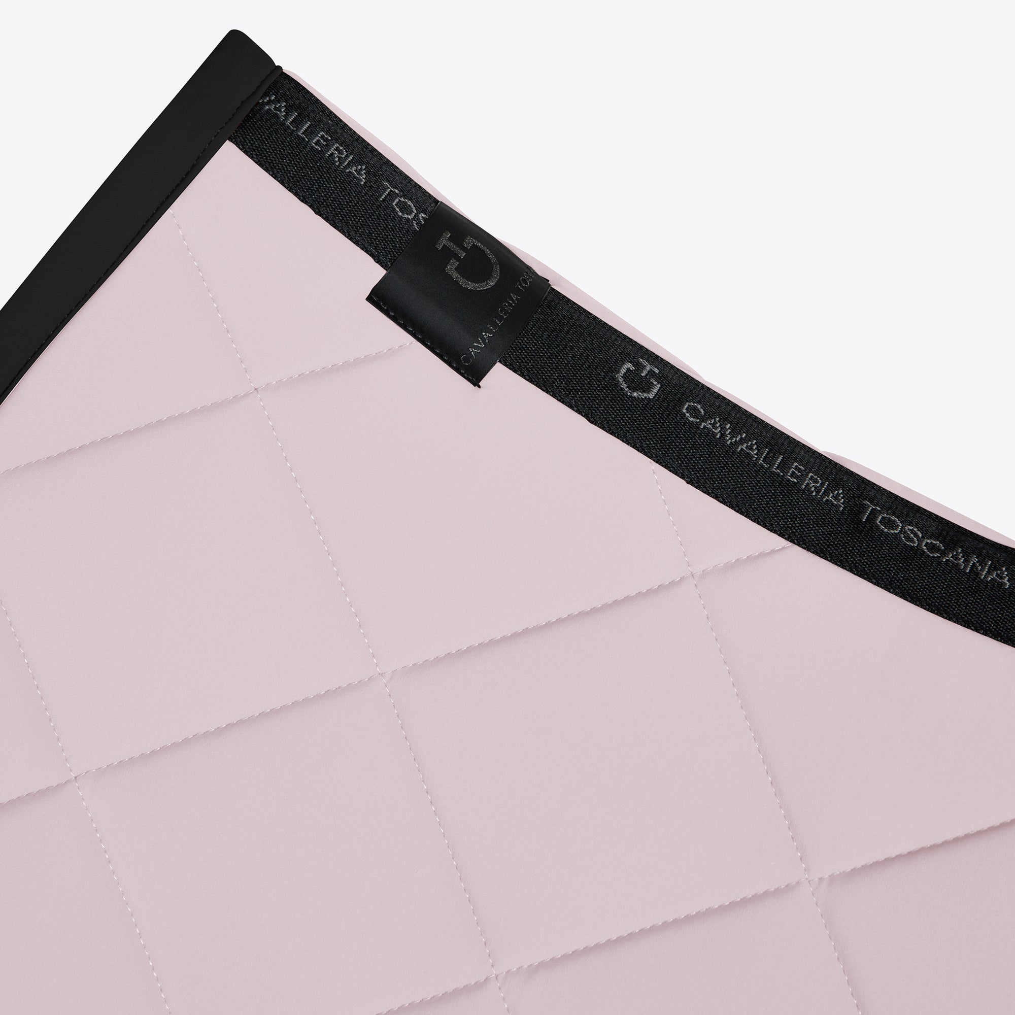 Tapis de selle Diamond Rose bord Noir CSO - CAVALLERIA TOSCANA