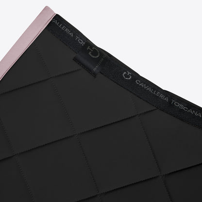 Tapis de selle Diamond Noir bord Rose CSO - CAVALLERIA TOSCANA
