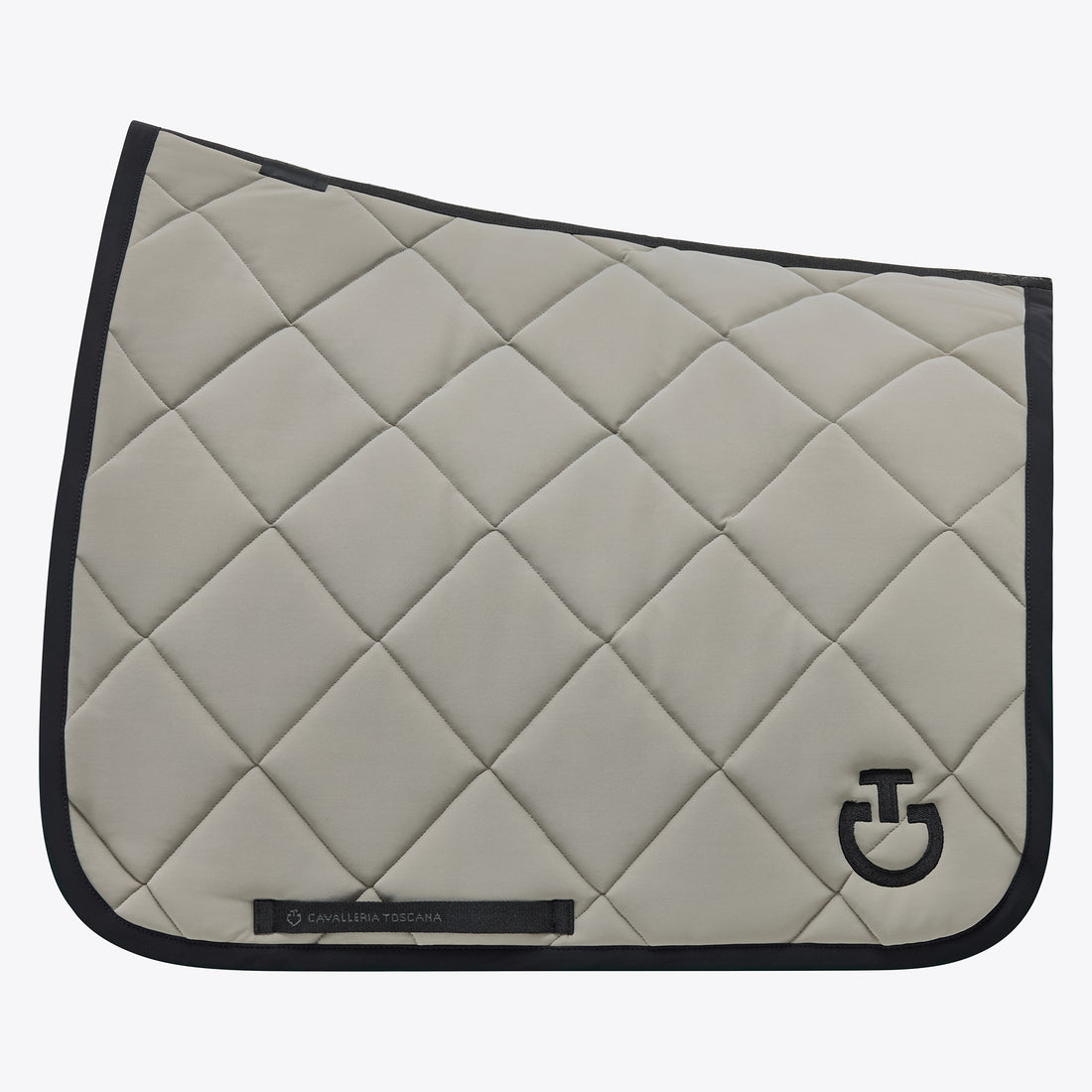 Tapis de selle Diamond Quilted Dressage Vert sauge - CAVALLERIA TOSCANA