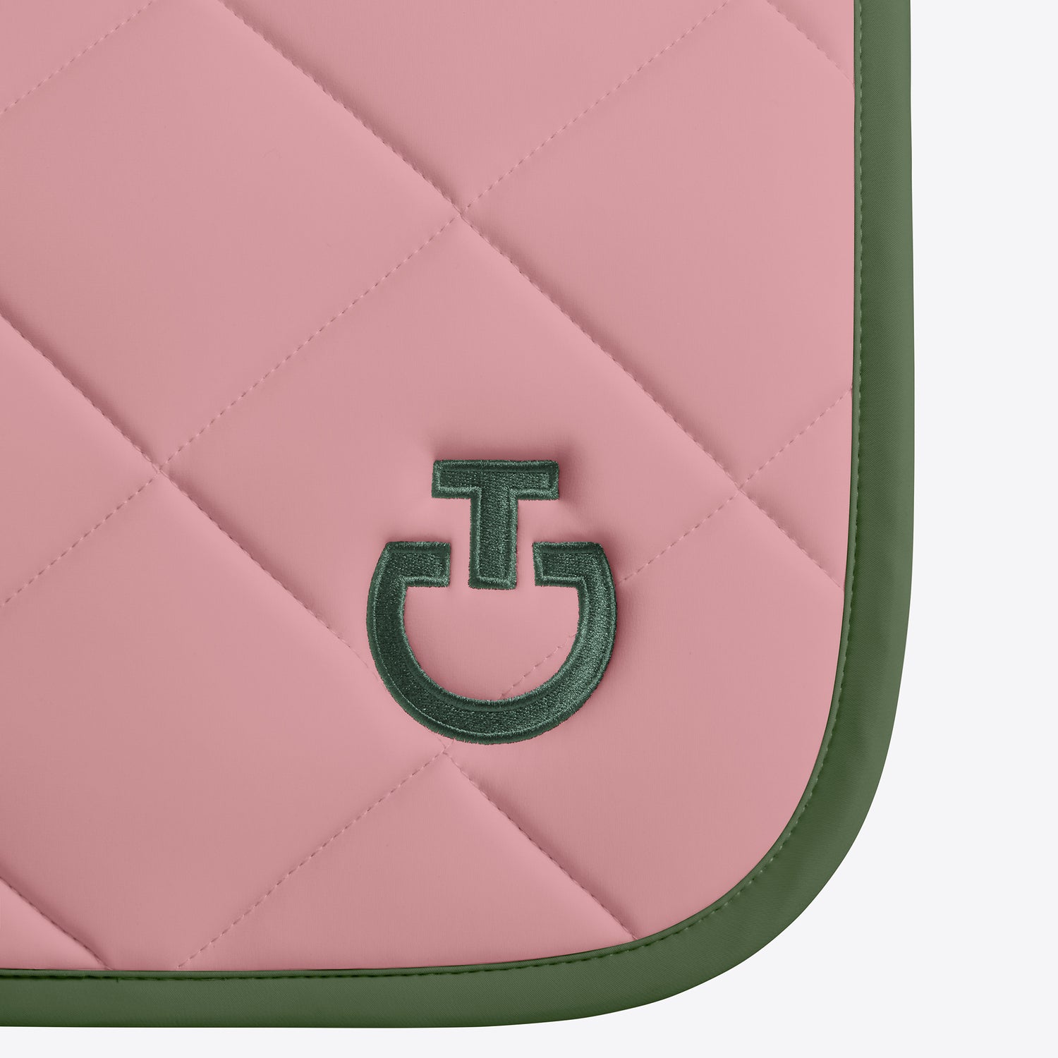 Diamond Quilted Camel saddle pad - CAVALLERIA TOSCANA