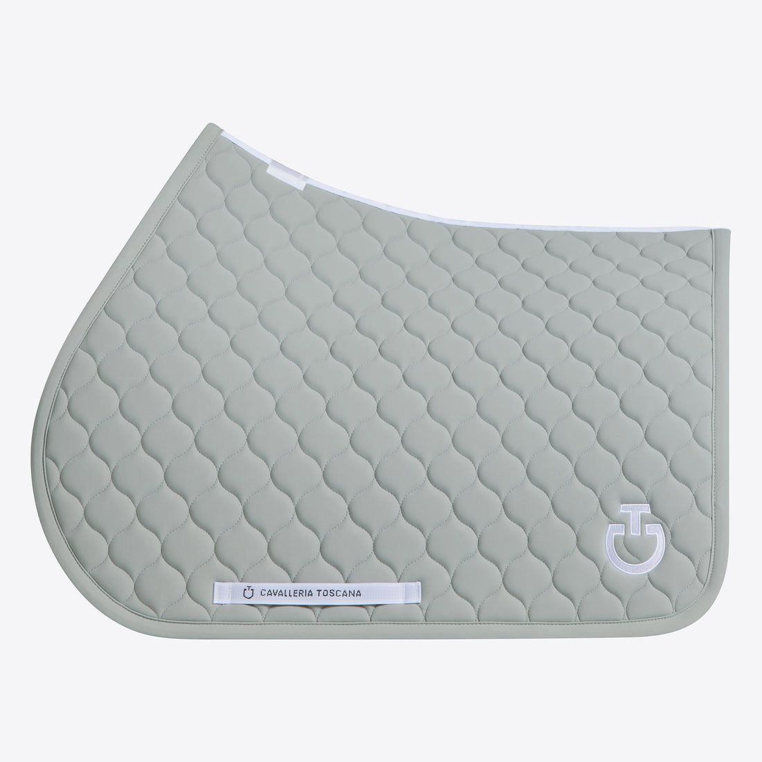Tapis de selle Circular Quilted Gris clair CSO - CAVALLERIA TOSCANA