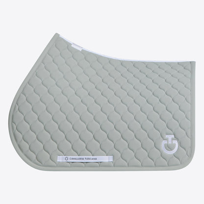 Tapis de selle Circular Quilted Gris clair CSO - CAVALLERIA TOSCANA