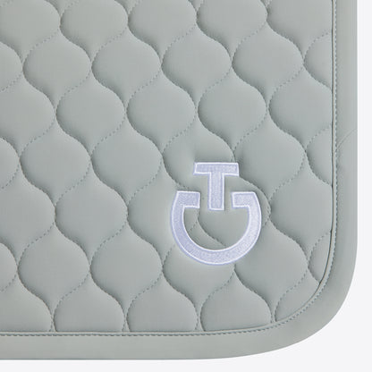 Tapis de selle Circular Quilted Gris clair CSO - CAVALLERIA TOSCANA