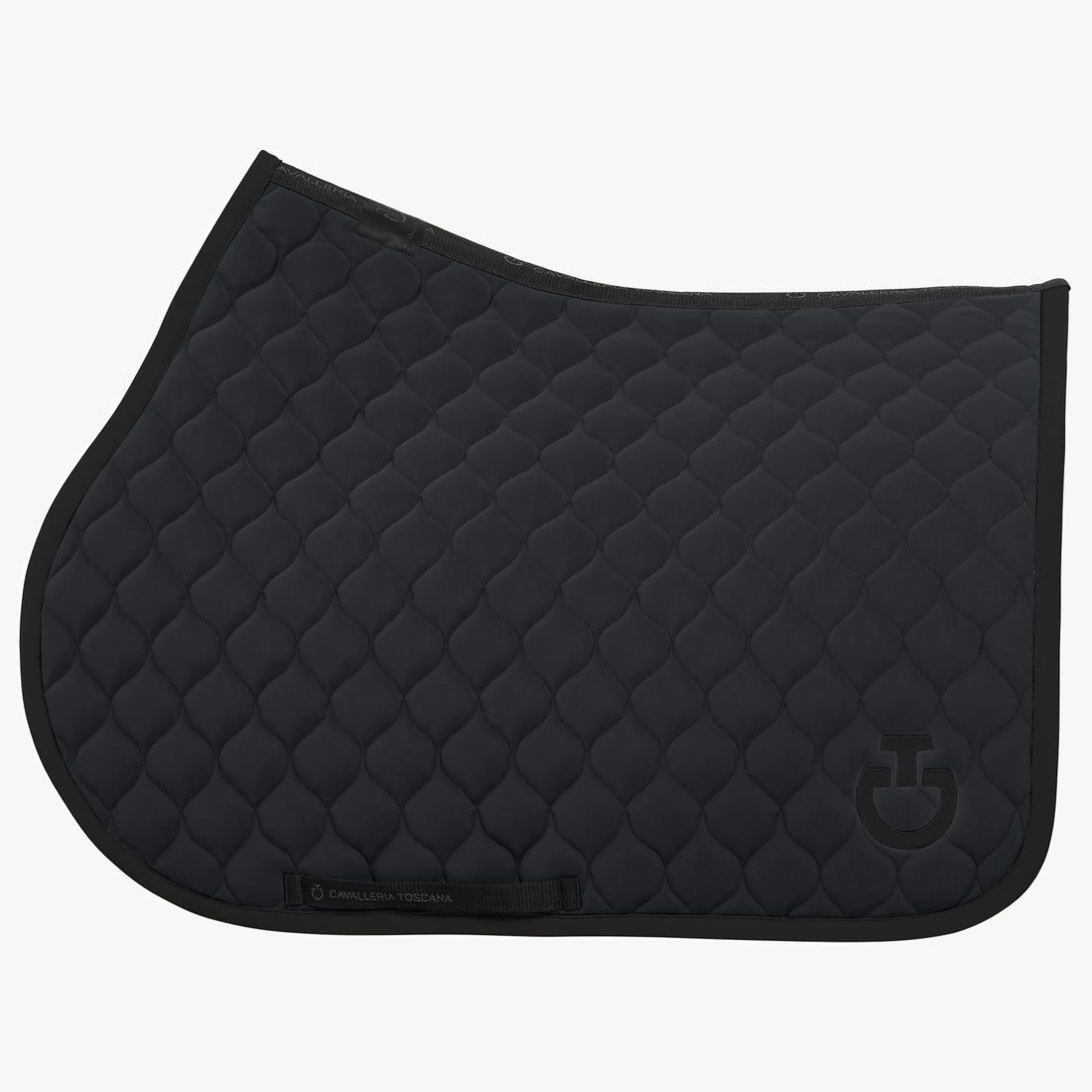 Tapis de selle Circular Quilted Anthracite CSO - CAVALLERIA TOSCANA