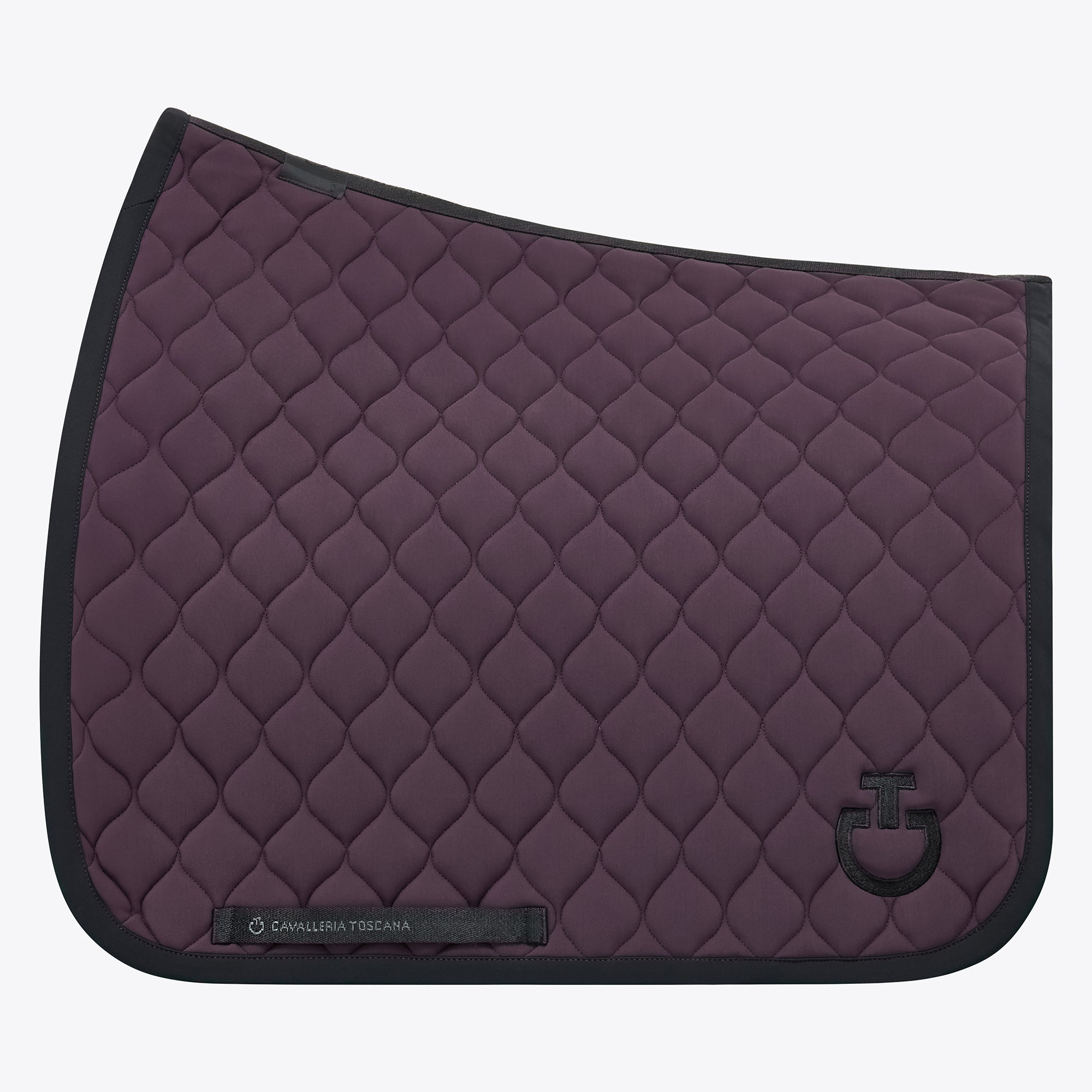 Tapis de selle Circular Quilted Myrtille Dressage - CAVALLERIA TOSCANA