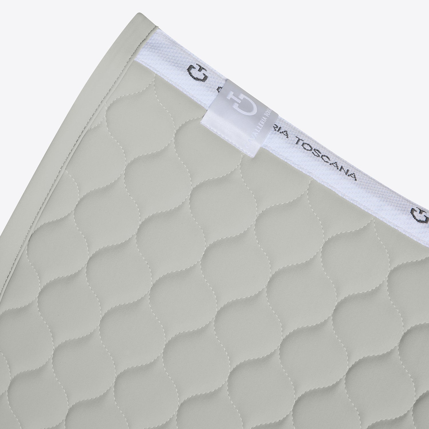 Tapis de selle Circular Gris clair DRESSAGE - CAVALLERIA TOSCANA