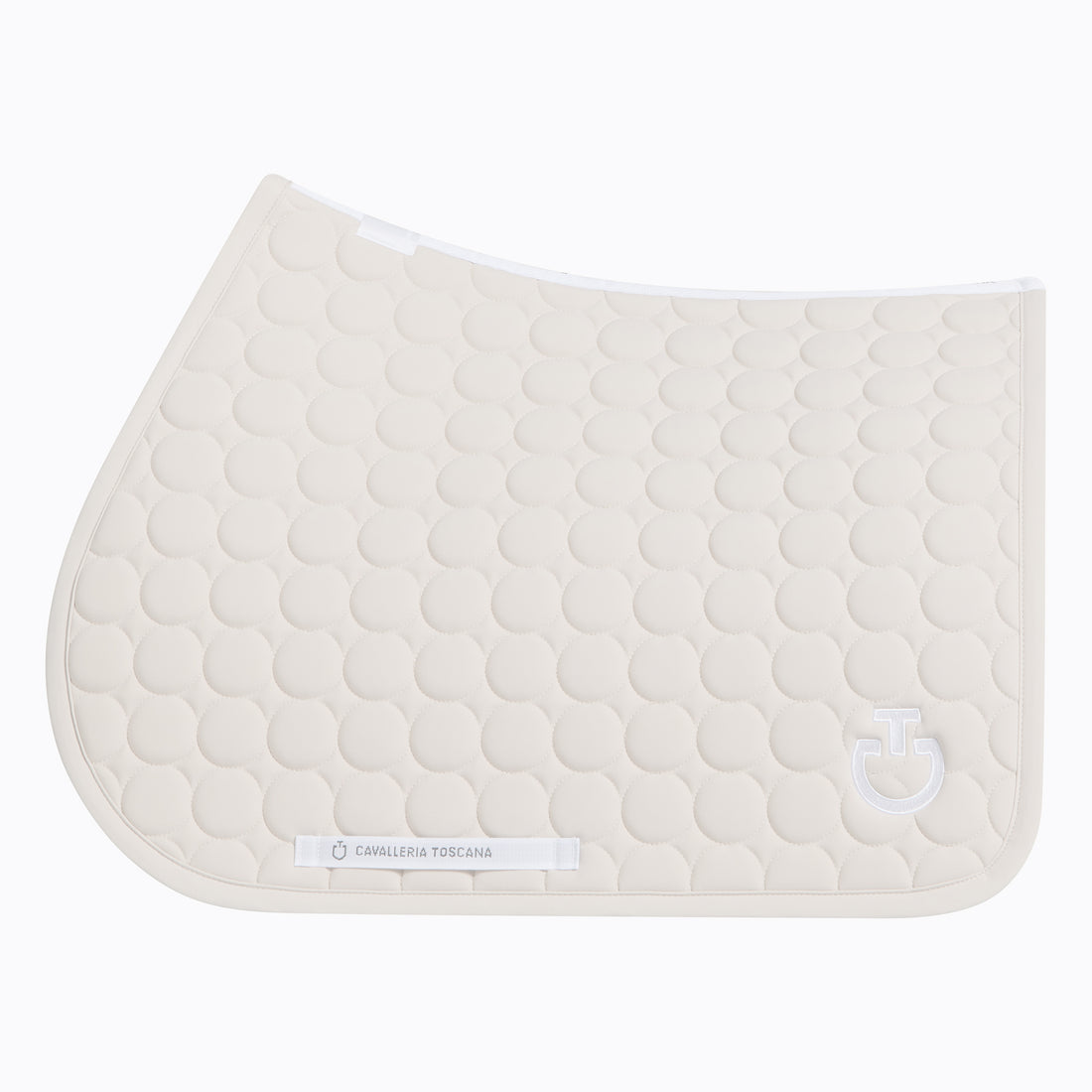 Tapis de selle Circle Crème CSO - CAVALLERIA TOSCANA