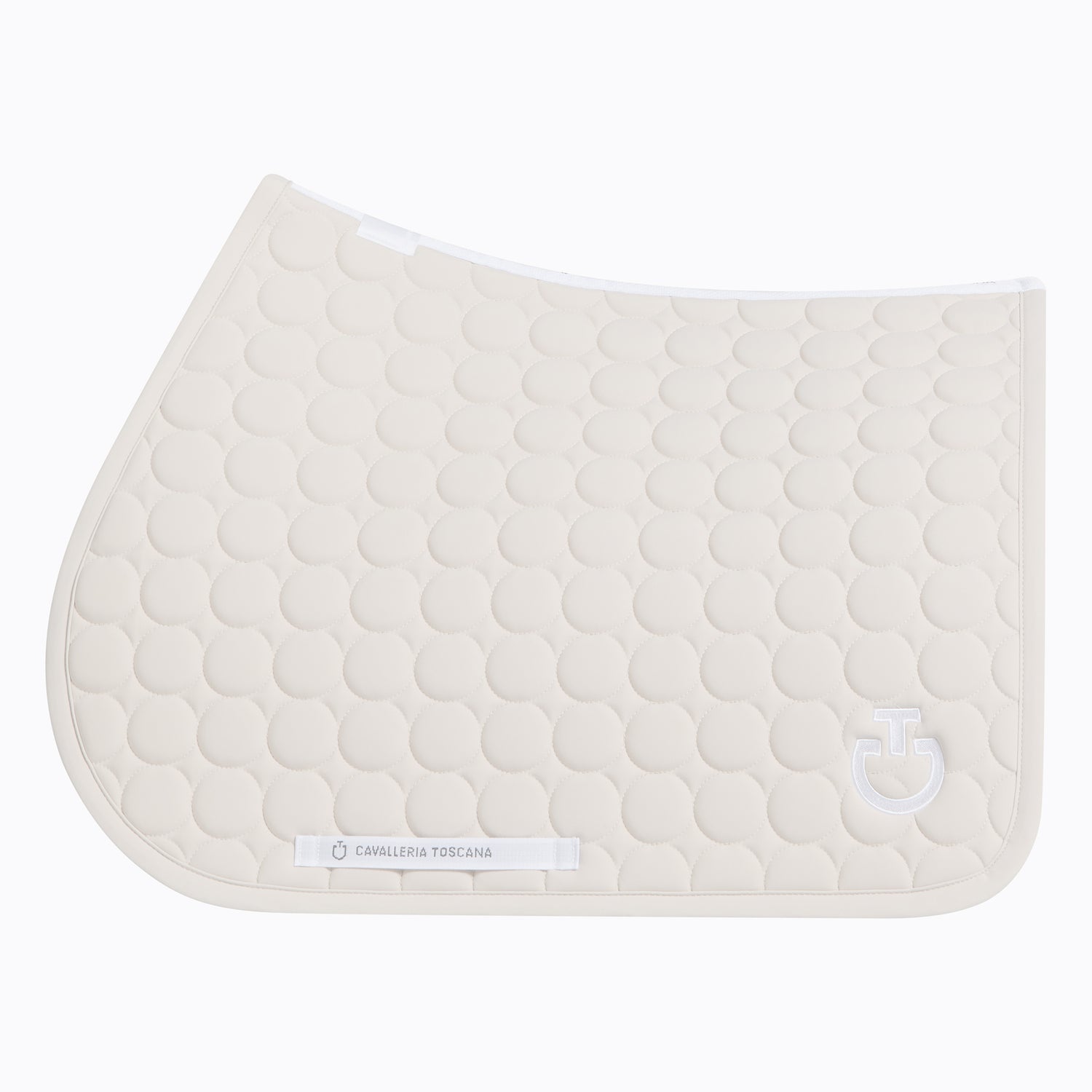 Tapis de selle Circle Crème CSO - CAVALLERIA TOSCANA