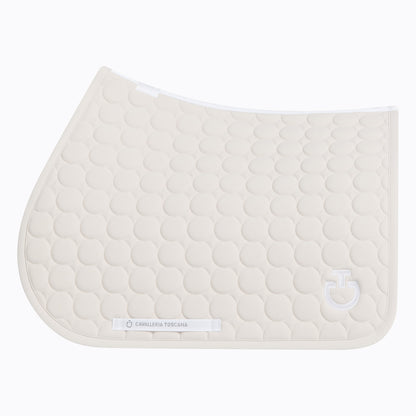 Tapis de selle Circle Crème CSO - CAVALLERIA TOSCANA