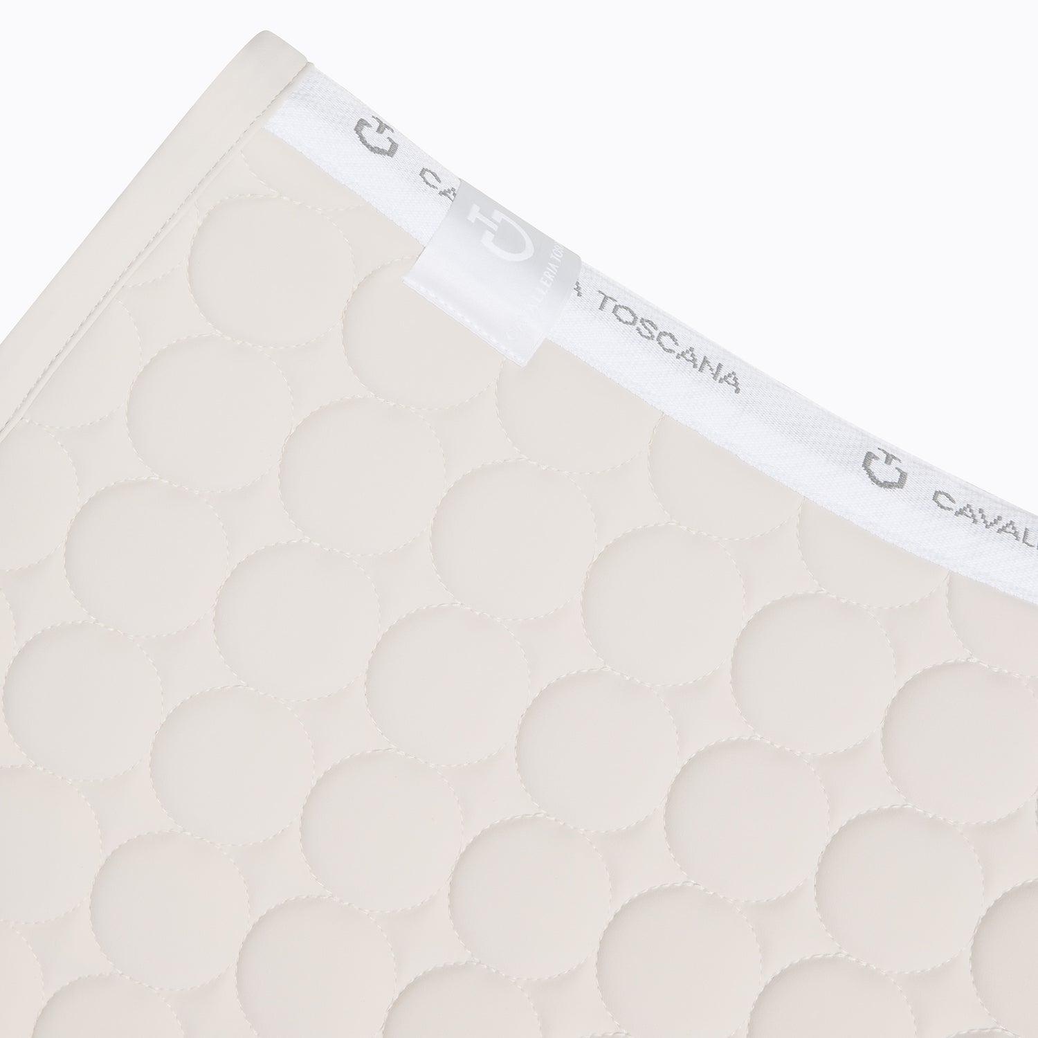 Tapis de selle Circle Crème CSO - CAVALLERIA TOSCANA