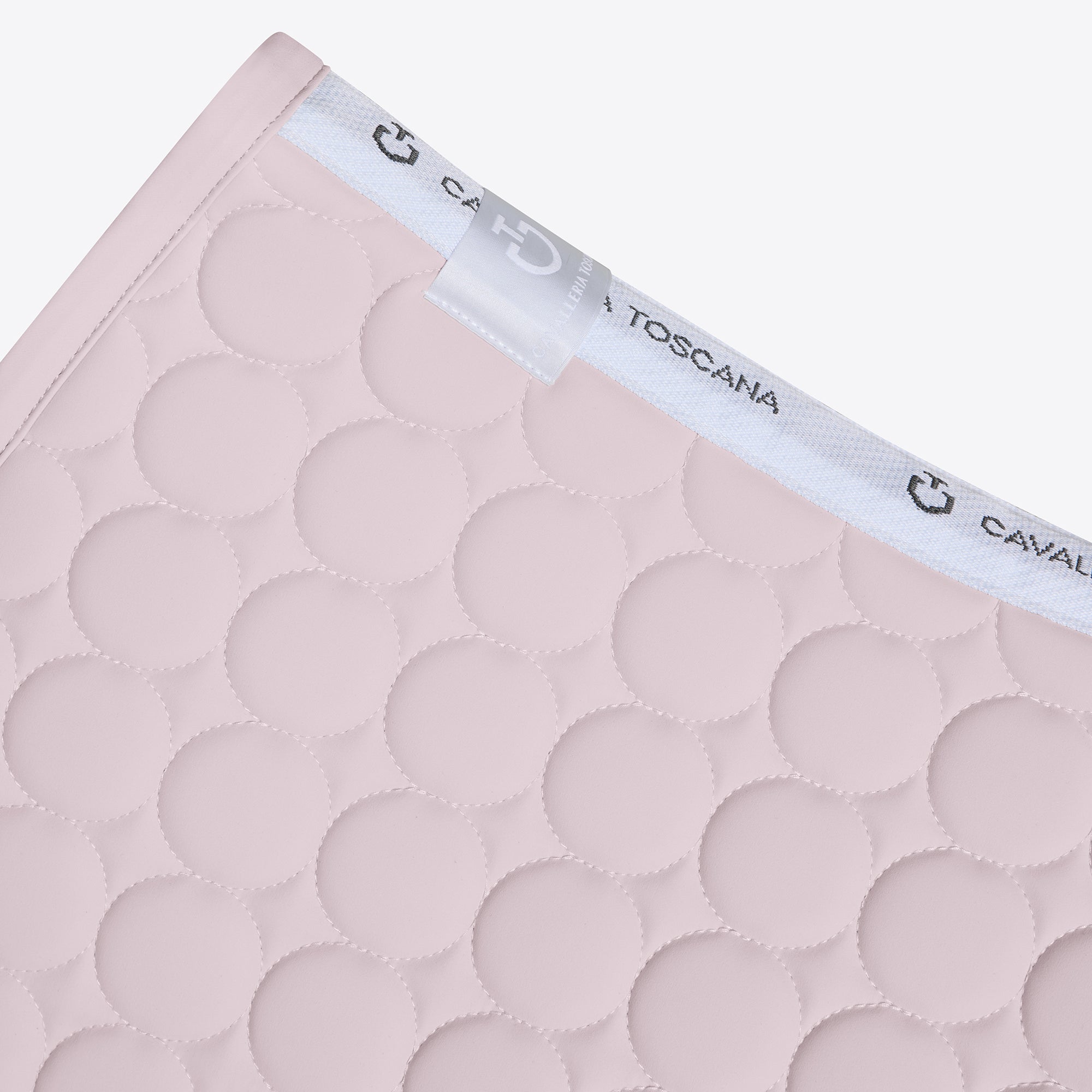 Tapis de selle Circle Rose poudré CSO - CAVALLERIA TOSCANA