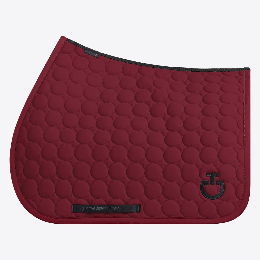 Tapis de selle Circle Bordeaux CSO - CAVALLERIA TOSCANA