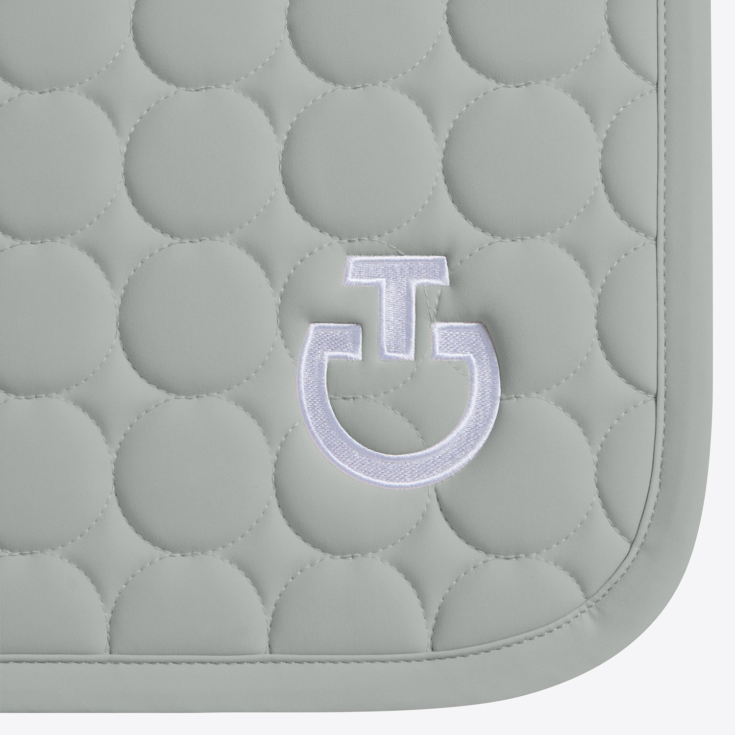 Tapis de selle Circle Gris clair CSO - CAVALLERIA TOSCANA Tapis de selle Circle Gris clair CSO - CAVALLERIA TOSCANA