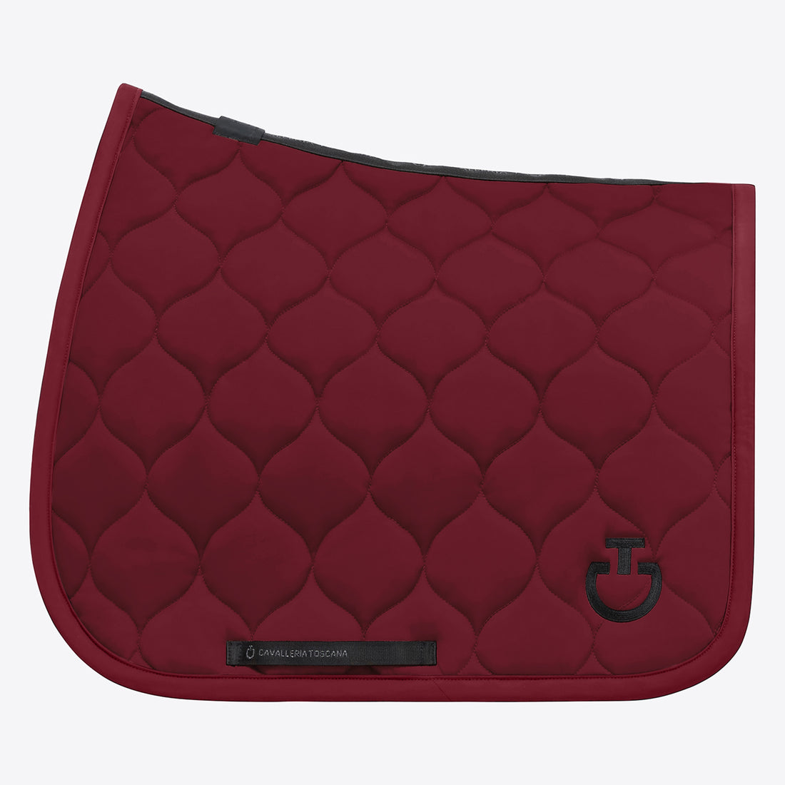 Tapis de selle New Circular Bordeaux CSO - CAVALLERIA TOSCANA