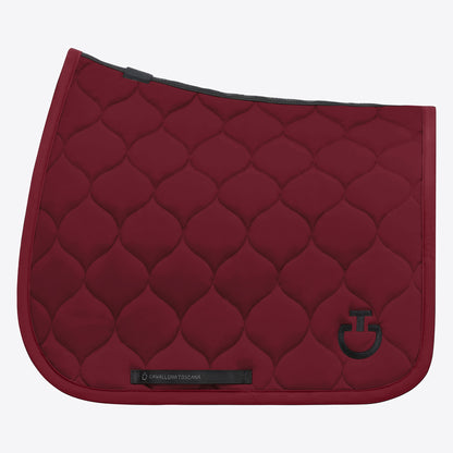 Tapis de selle New Circular Bordeaux CSO - CAVALLERIA TOSCANA