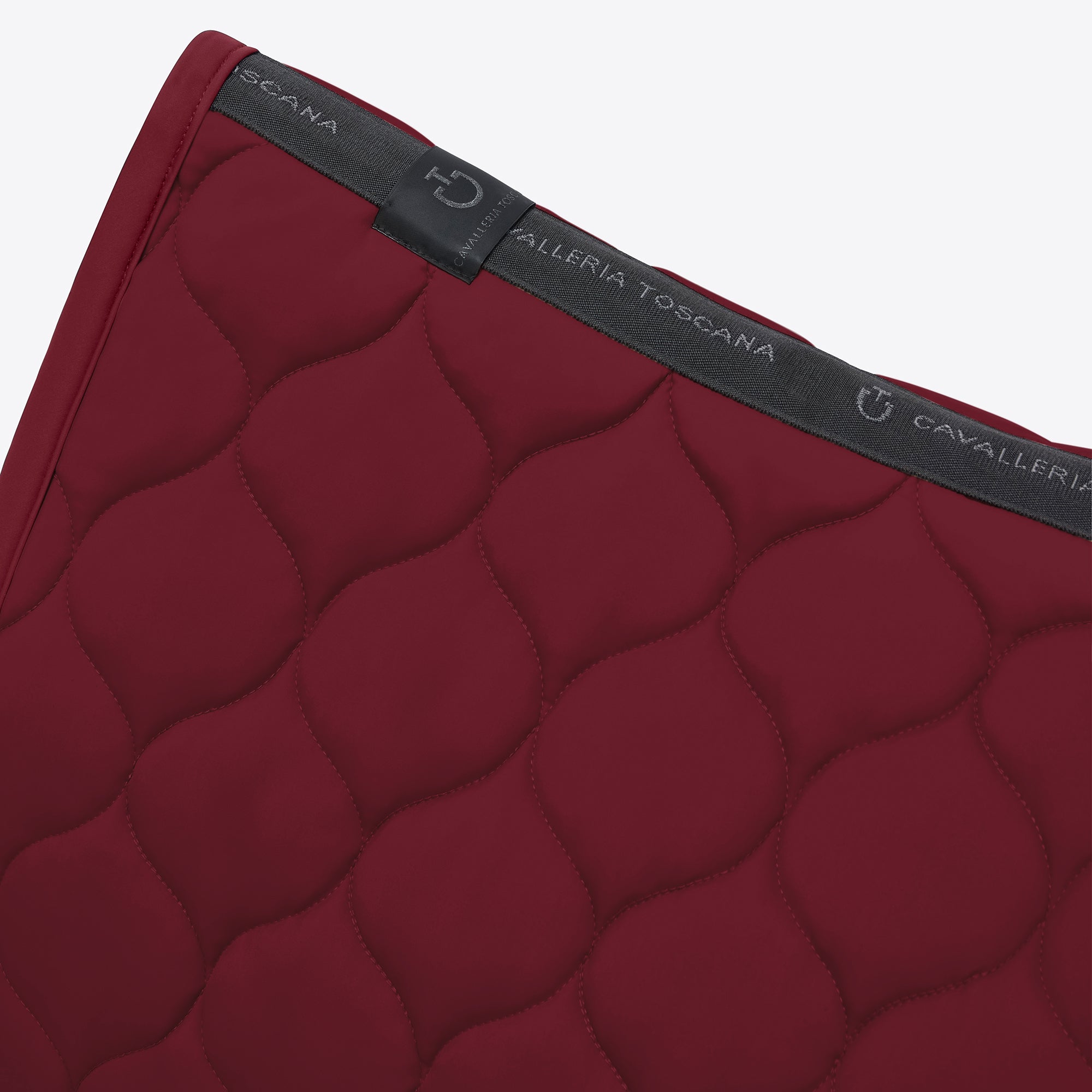 Tapis de selle New Circular Bordeaux CSO - CAVALLERIA TOSCANA