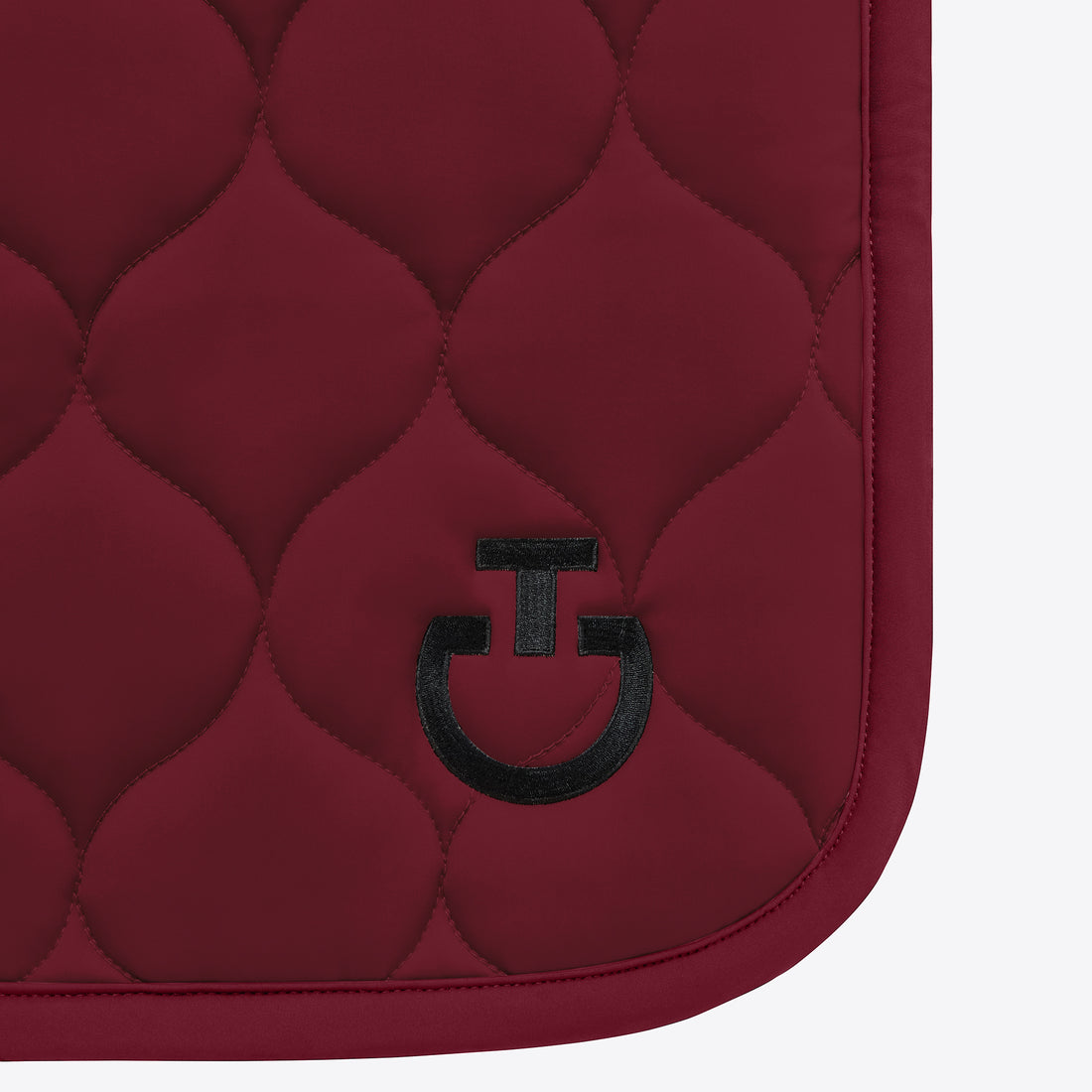 Tapis de selle New Circular Bordeaux CSO - CAVALLERIA TOSCANA