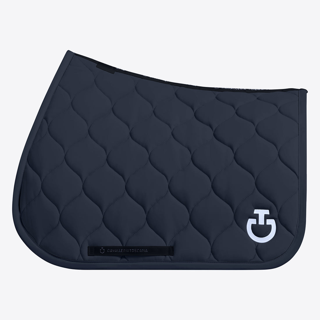 Tapis de selle New Circular Bleu marine CSO - CAVALLERIA TOSCANA