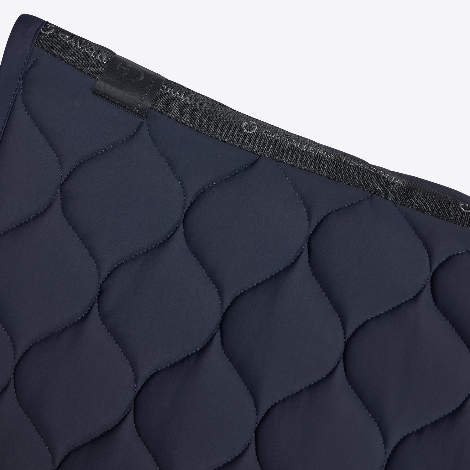Tapis de selle New Circular Bleu marine CSO - CAVALLERIA TOSCANA