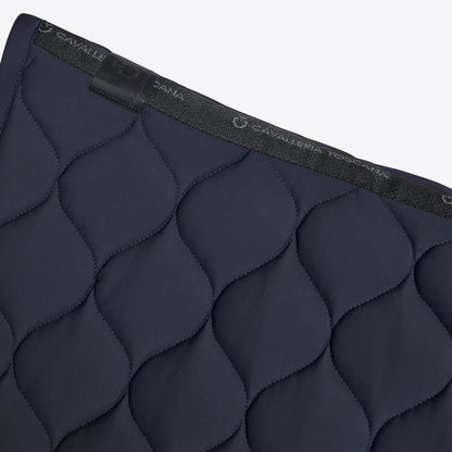 Tapis de selle New Circular Bleu marine CSO - CAVALLERIA TOSCANA