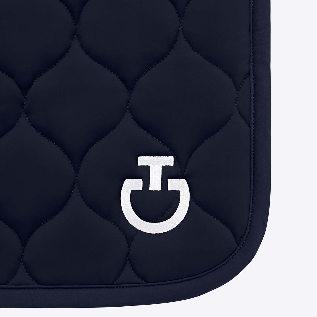 Tapis de selle New Circular Bleu marine CSO - CAVALLERIA TOSCANA