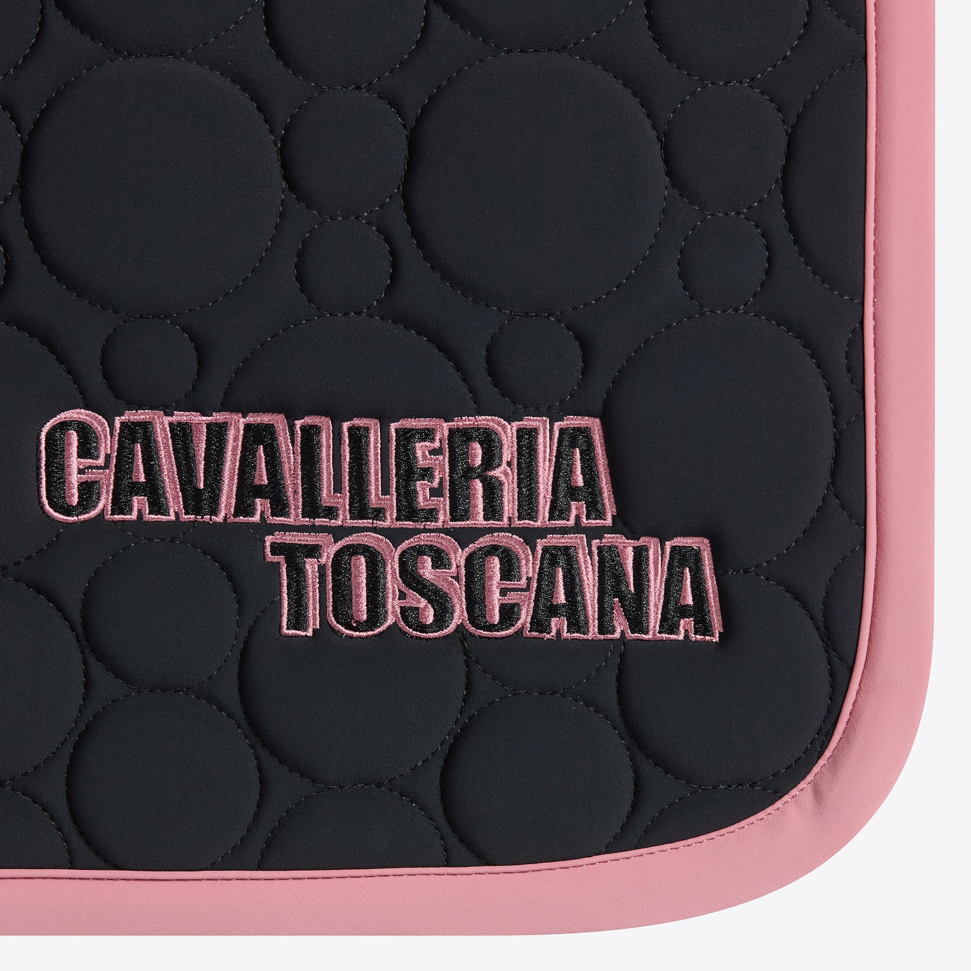 Tapis de selle Bubble Quilt Noir DRESSAGE - CAVALLERIA TOSCANA