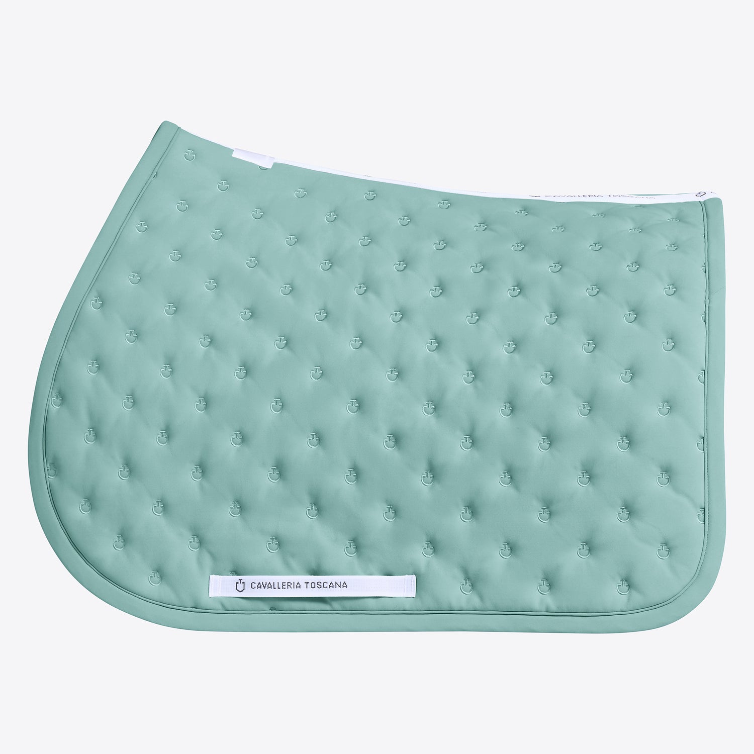Tapis de de selle Embrodery Mint Green - CAVALLERIA TOSCANA